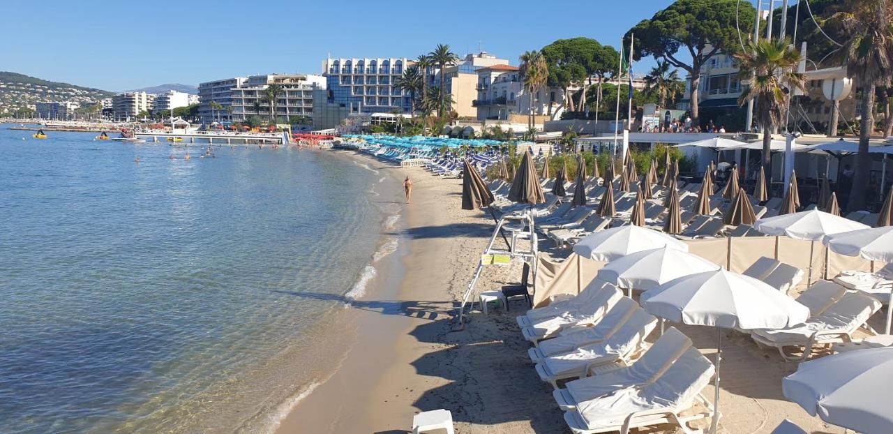 Le Sun-Beach - Spacieux 3 Pieces Avec Parking A 400 M Des Plages De Juan-Les-Pins Dış mekan fotoğraf